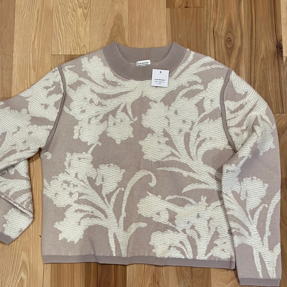 Club Monaco Cashmere Jacquard Sweater